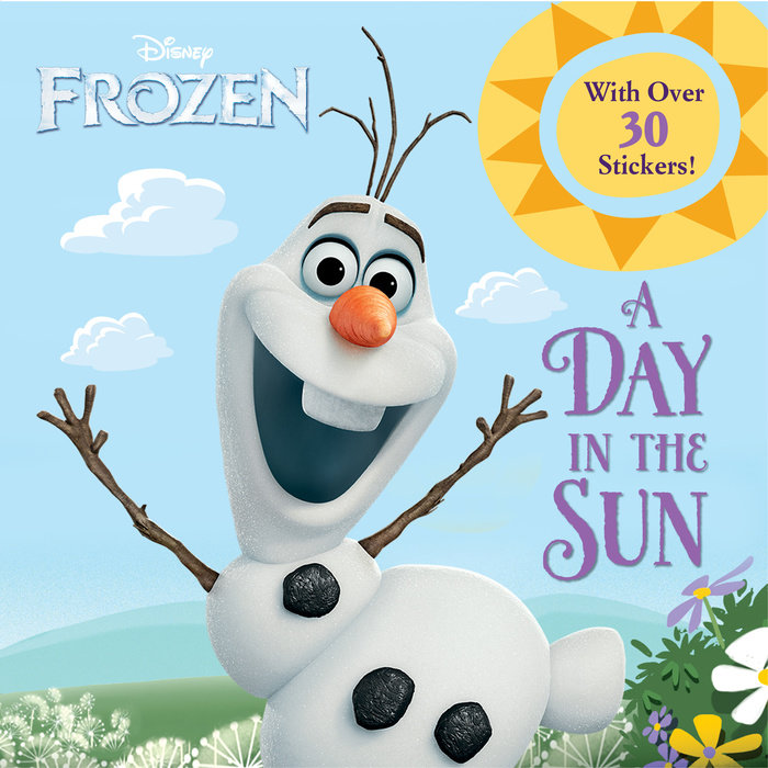 Book cover for A Day in the Sun (Disney Frozen)