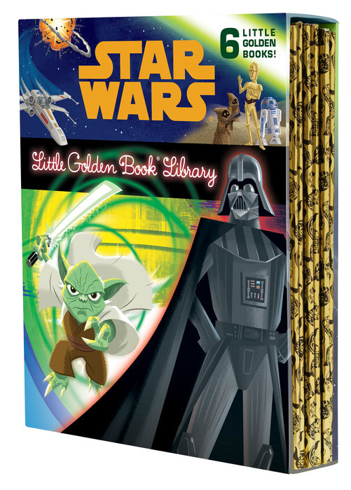 Book cover for The Star Wars Little Golden Book Library (Star Wars)