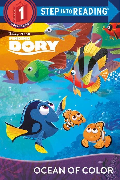 Cover of Ocean of Color (Disney/Pixar Finding Dory)