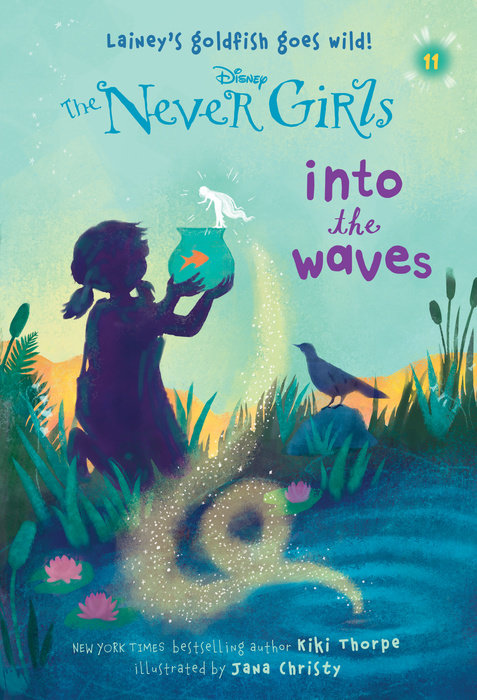 Book cover for Never Girls #11: Into the Waves (Disney: The Never Girls)