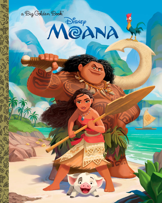 Cover of Moana Big Golden Book (Disney Moana)