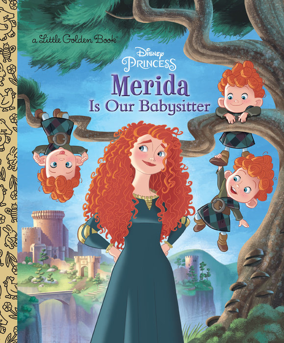 Cover of Merida Is Our Babysitter (Disney Princess)