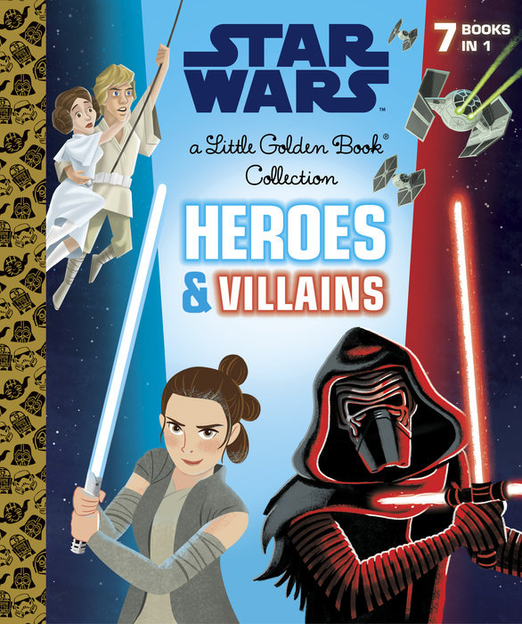Book cover for Heroes and Villains Little Golden Book Collection (Star Wars)