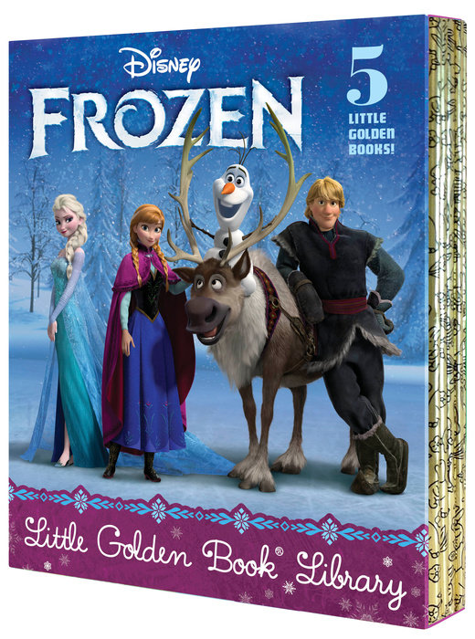 Book cover for Frozen Little Golden Book Library (Disney Frozen)