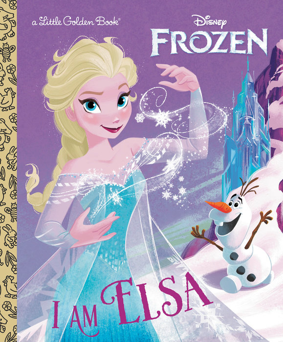 Book cover for I Am Elsa (Disney Frozen)