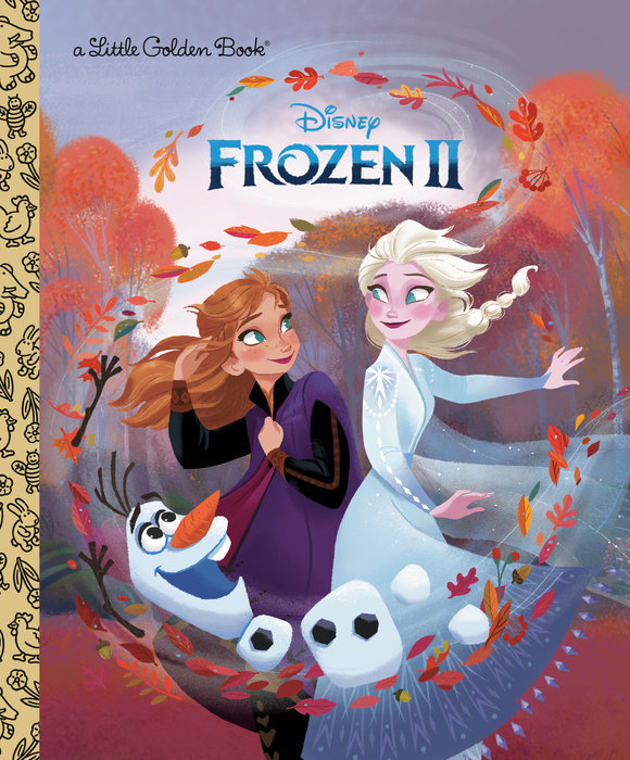 Book cover for Frozen 2 Little Golden Book (Disney Frozen)