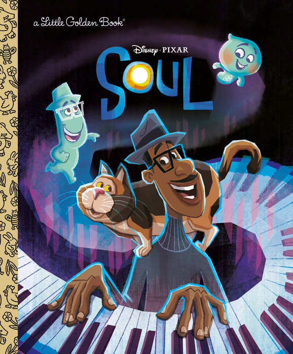 Book cover for Soul Little Golden Book (Disney/Pixar Soul)