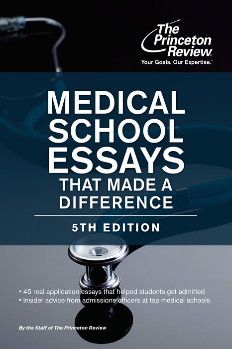 Cover of Medical School Essays That Made a Difference, 5th Edition