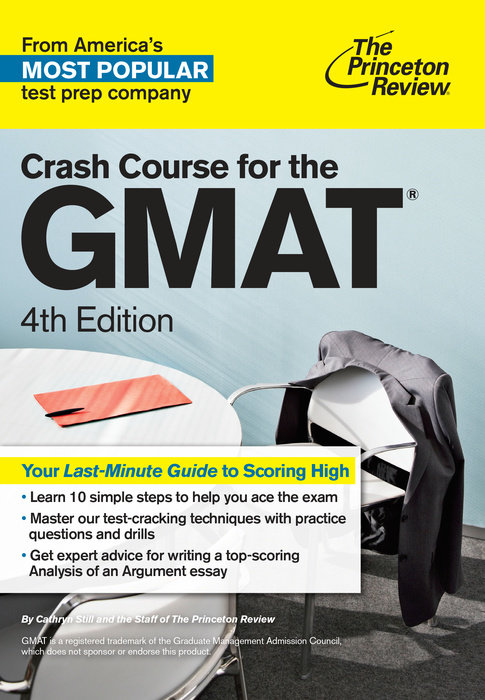 Cover of Crash Course for the GMAT, 4th Edition