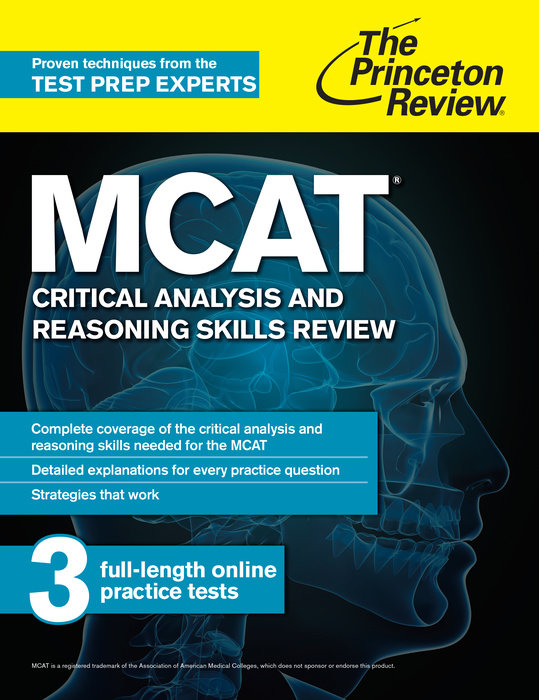 Cover of MCAT Critical Analysis and Reasoning Skills Review