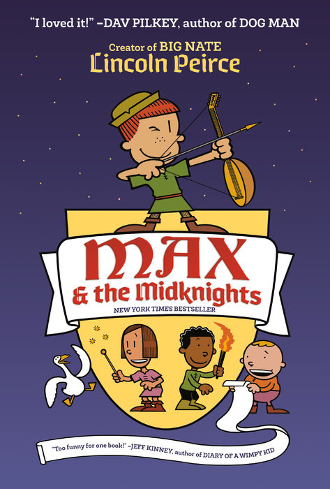 Book cover for Max and the Midknights