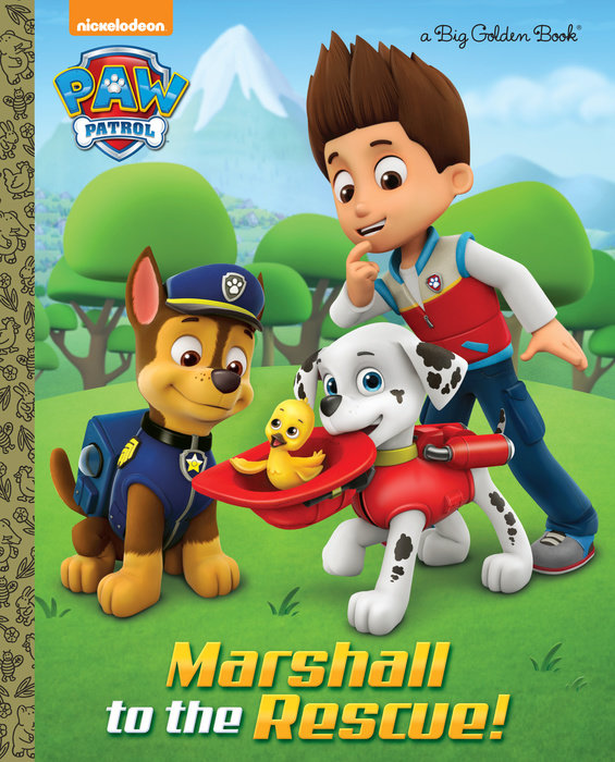 Cover of Marshall to the Rescue! (Paw Patrol)
