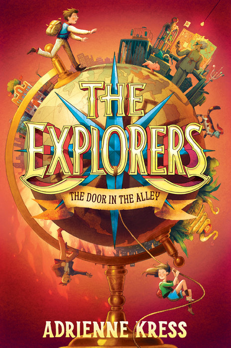 Book cover for The Explorers: The Door in the Alley