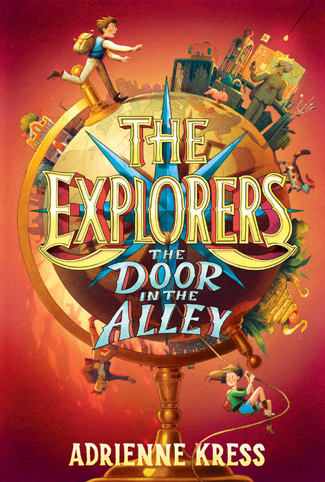 Book cover for The Explorers: The Door in the Alley