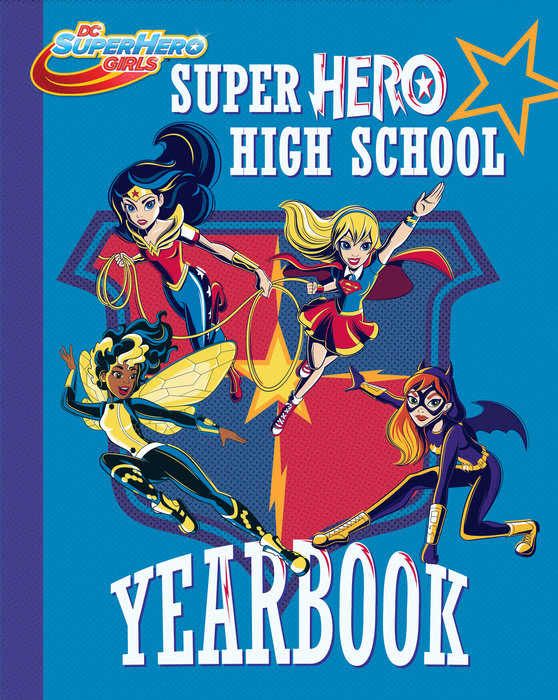 Book cover for Super Hero High Yearbook!