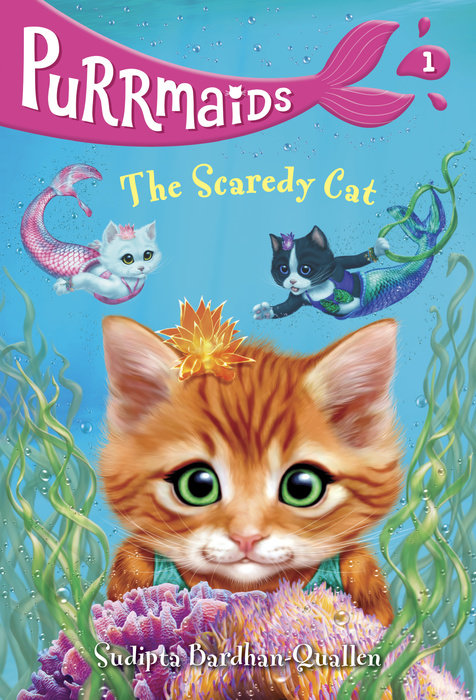 Cover of Purrmaids #1: The Scaredy Cat