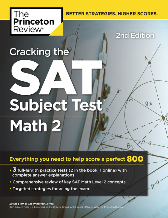 Cover of Cracking the SAT Subject Test in Math 2, 2nd Edition