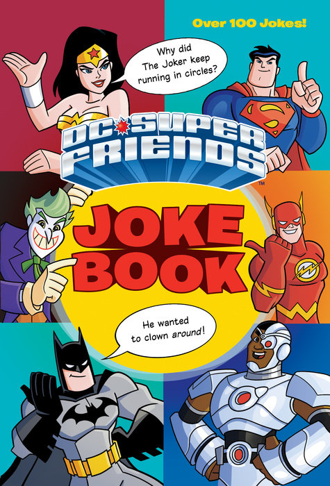 Book cover for DC Super Friends Joke Book