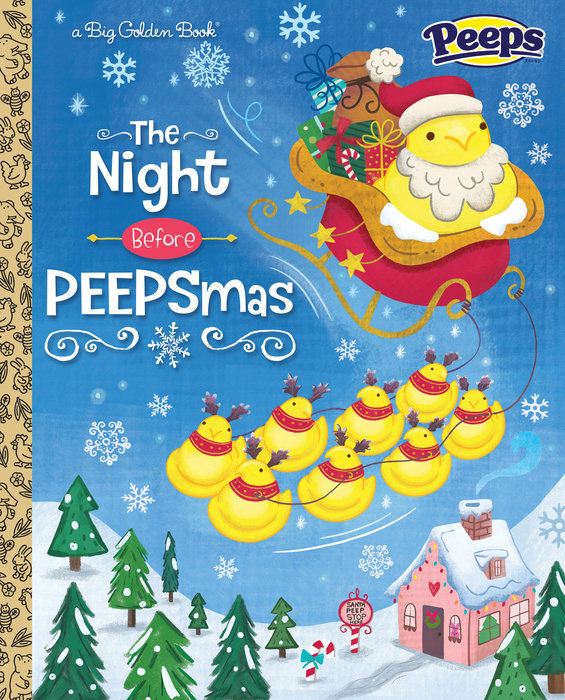 Book cover for The Night Before PEEPSmas (Peeps)