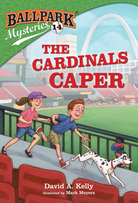 Cover of Ballpark Mysteries #14: The Cardinals Caper
