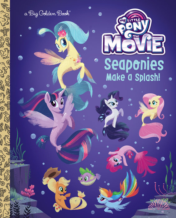 Cover of Seaponies Make a Splash! (My Little Pony: The Movie)
