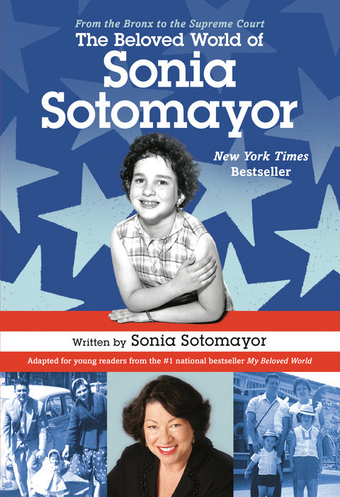 Book cover for The Beloved World of Sonia Sotomayor