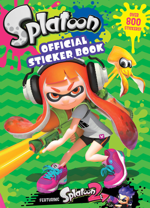 Cover of Nintendo Splatoon Official Sticker Book