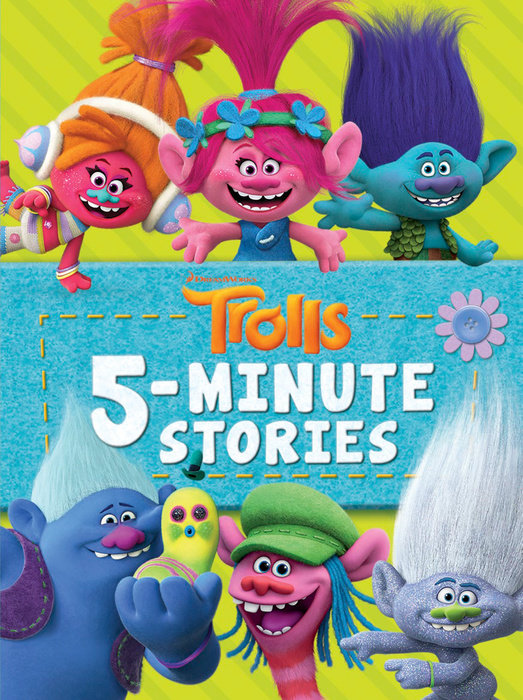 Book cover for Trolls 5-Minute Stories (DreamWorks Trolls)