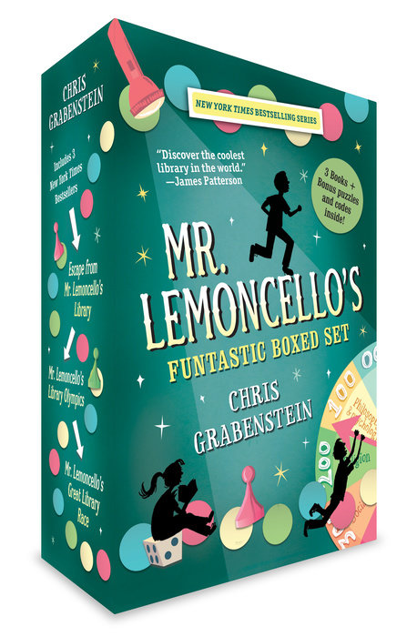 Cover of Mr. Lemoncello\'s Funtastic Boxed Set