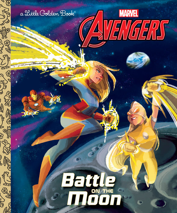 Book cover for Battle on the Moon (Marvel Avengers)