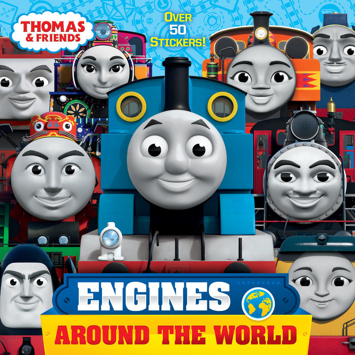 Cover of Engines Around the World (Thomas & Friends)