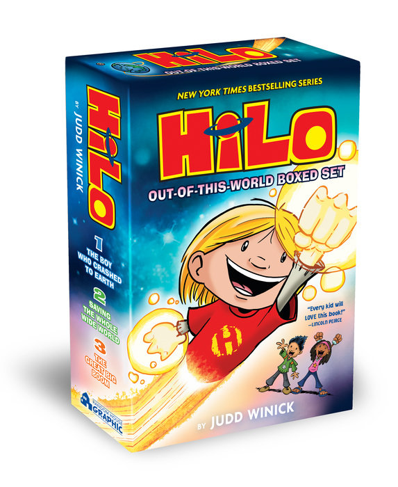 Book cover for Hilo: Out-of-This-World Boxed Set