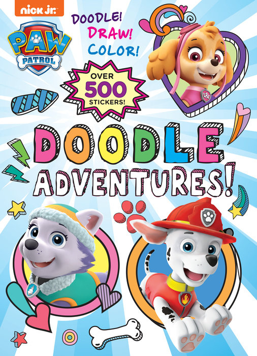 Cover of Doodle Adventures! (PAW Patrol)