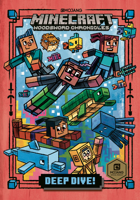 Cover of Deep Dive! (Minecraft Woodsword Chronicles #3)