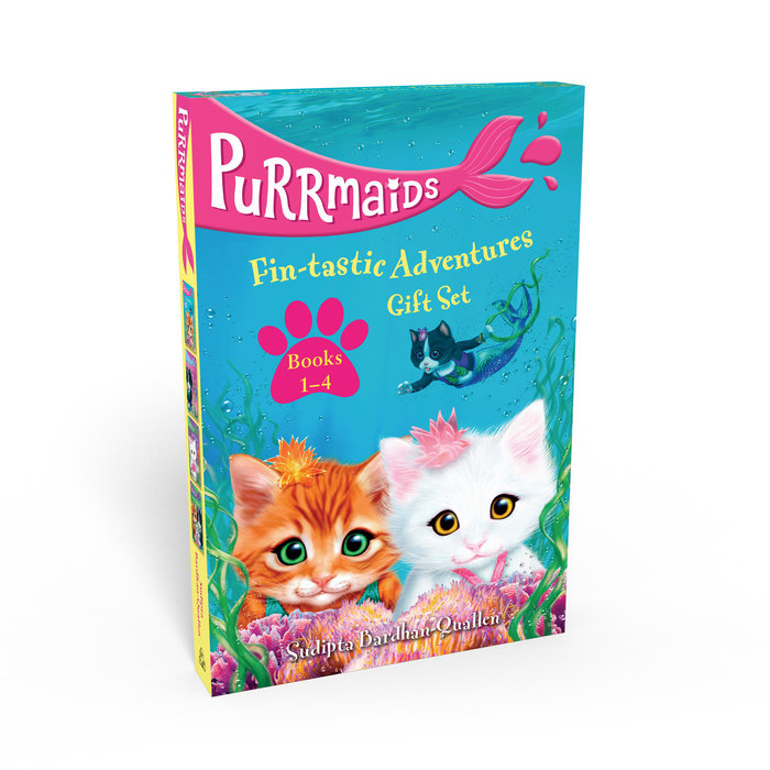 Book cover for Purrmaids Fin-tastic Adventures 1-4 Gift Set