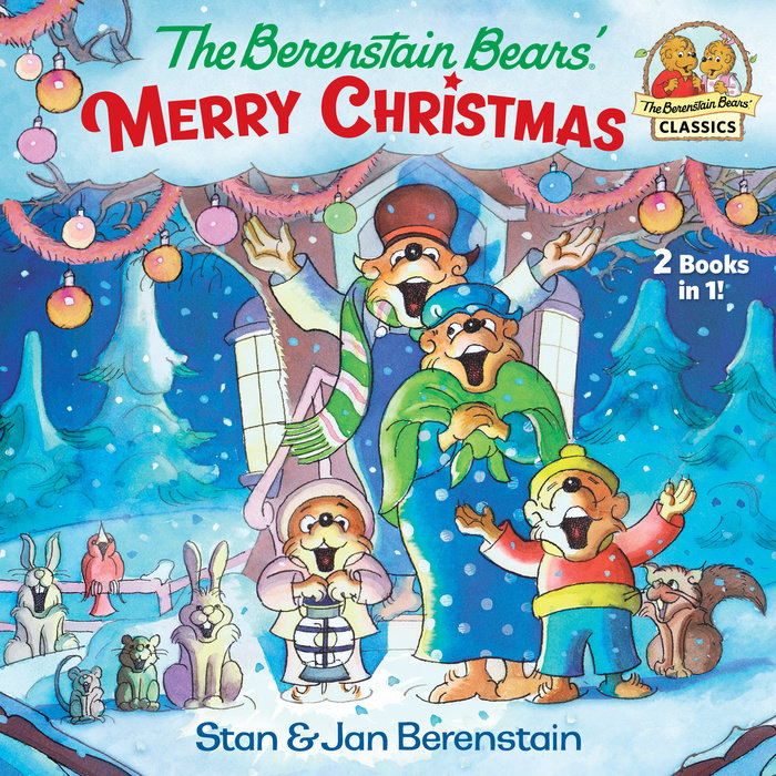 Book cover for The Berenstain Bears\' Merry Christmas (Berenstain Bears)