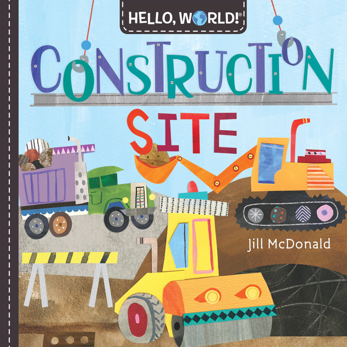 Book cover for Hello, World! Construction Site