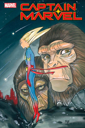 CAPTAIN MARVEL 46 MOMOKO PLANET OF THE APES VARIANT