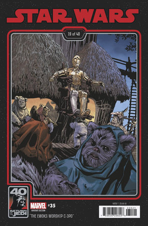 STAR WARS 35 CHRIS SPROUSE RETURN OF THE JEDI 40TH ANNIVERSARY VARIANT