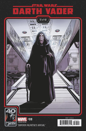 STAR WARS: DARTH VADER 32 SPROUSE RETURN OF THE JEDI 40TH ANNIVERSARY VARIANT