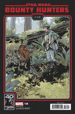 STAR WARS: BOUNTY HUNTERS 34 CHRIS SPROUSE RETURN OF THE JEDI 40TH ANNIVERSARY VARIANT