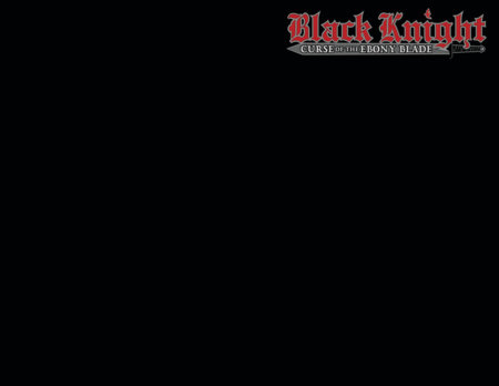 BLACK KNIGHT: CURSE OF THE EBONY BLADE 1 BLACK BLANK COVER VARIANT