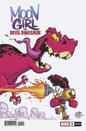 MOON GIRL AND DEVIL DINOSAUR 1 YOUNG VARIANT