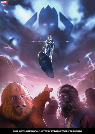 SILVER SURFER: GHOST LIGHT 1 CLARKE PLANET OF THE APES VARIANT