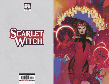 SCARLET WITCH 1 RUSSELL DAUTERMAN 2ND PRINTING VIRGIN RATIO VARIANT