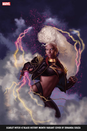 SCARLET WITCH 2 SOUZA STORM BLACK HISTORY MONTH VARIANT