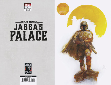 STAR WARS: RETURN OF THE JEDI - JABBA'S PALACE 1 ALEX MALEEV 2ND PRINTING RATIO VARIANT