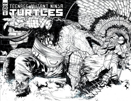 Teenage Mutant Ninja Turtles #143 Variant RI (25) (Sanchez B&W)