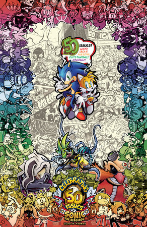 Sonic the Hedgehog #50 Variant D (Gray)