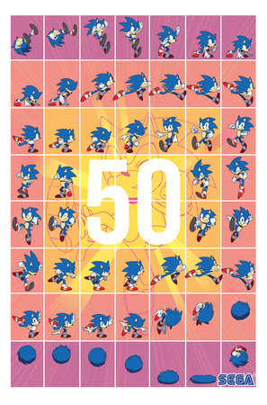 Sonic the Hedgehog #50 Variant RI (Hesse)